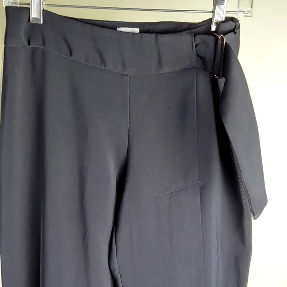 Size 2 Trousers With Thigh High Slits - Vintage Cache - Picture 1 of 10